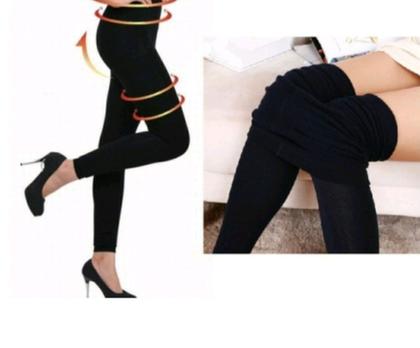 Imagem de 1 Meia Calça Térmica FLANELADA N 35a44 SEM COSTURA leggin segunda pele termica unissex inverno