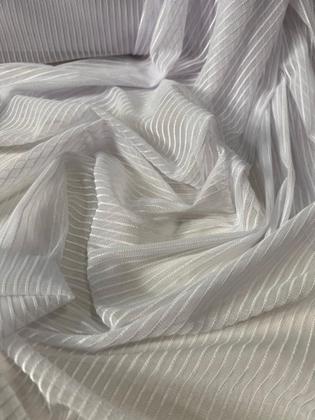 Imagem de 1 metro de tecido tule de malha Plissado ou microtule com elastano - 1mt x 1.60mts fios em lurex