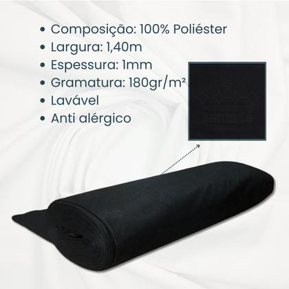 Imagem de 1 Metro Feltro Liso Santa Fé - Várias Cores - 1,00m X 1,40m