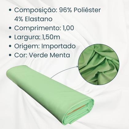 Imagem de 1 Metro Tecido Crepe Alfaiataria com Elastano 1,00x1,50m