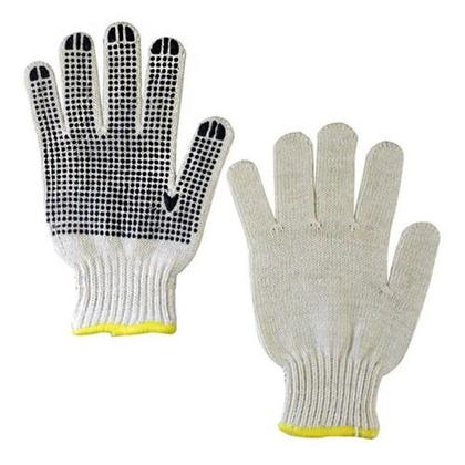 Imagem de 1 Par Luva De Malha Pigmentada Branca Construção Logística