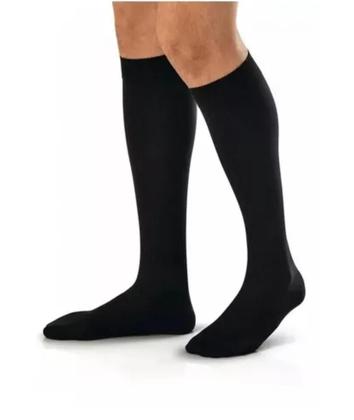 Imagem de 1 Par Meia 3/4 Compressão Masculina Saúde/conforto Selene