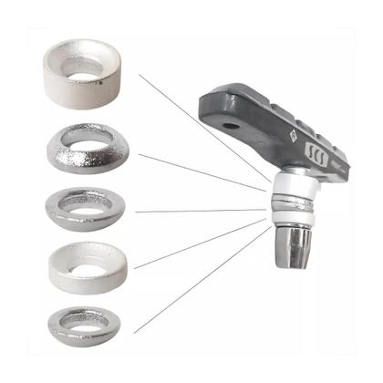 Imagem de 1 Par Sapata Pastilha De Freio Scs Bike V-brake 68mm Mtb