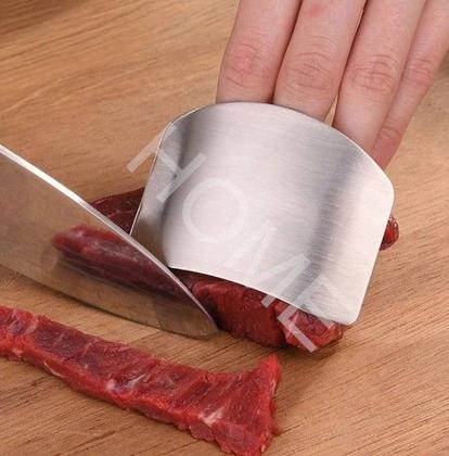 Imagem de 1 Peça Protetor De Dedo De Aço Inoxidável Anti Corte