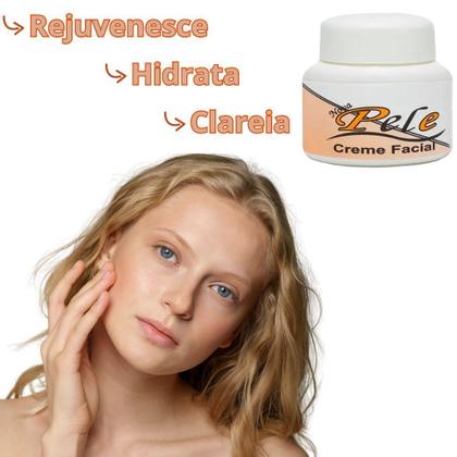 Imagem de 1 Peeling de Cristal Clear Pele + 2 Creme Clareador Facial Nova Pele