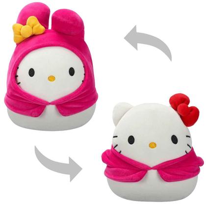 Imagem de 1 Pelúcia Hello Kitty 20cm Fantasia My Melody  Squishmallows