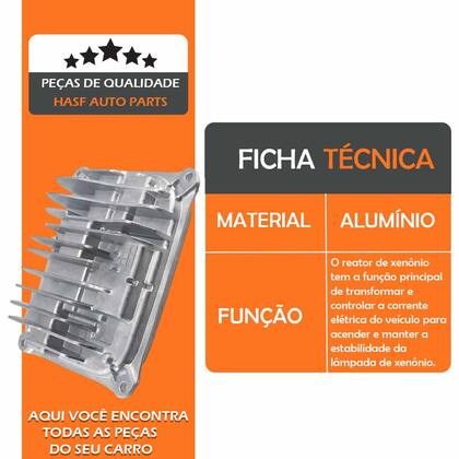 Imagem de 1 Reator Xenon Mercedes C180 C200 2015 2016 2017 A2059005010