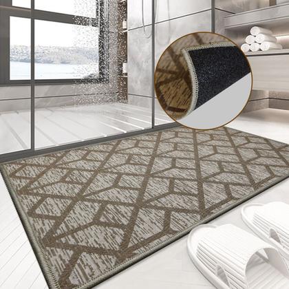 Imagem de 1 Tapete Banheiro Antiderrapante Absorvente Js Fu 50x80 Vr