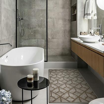 Imagem de 1 Tapete Banheiro Antiderrapante Absorvente Js Fu 50x80 Vr