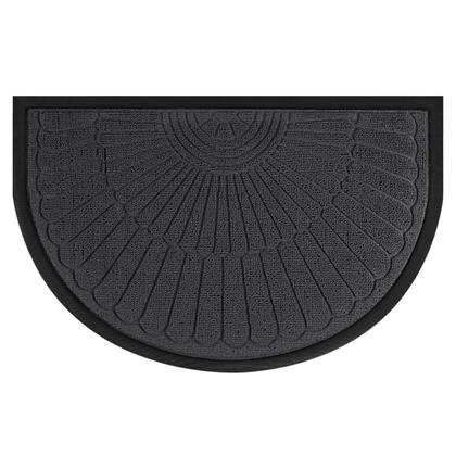 Imagem de 1 Tapete Porta Capacho Naska Meia Lua Antiderrapante 40X60gf