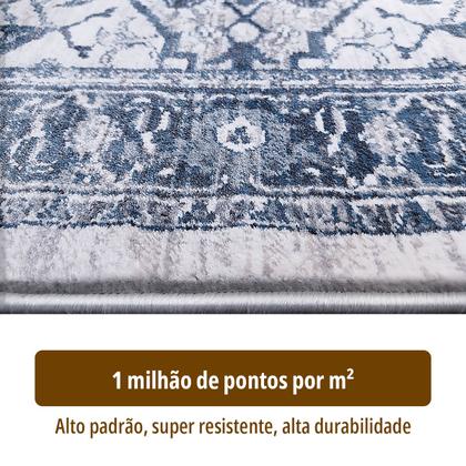 Imagem de 1 Tapete Quarto Beira Cama 1 milhão de Pontos 60x90 Mon M8