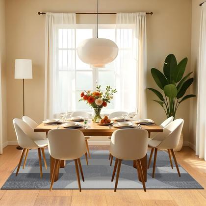 Imagem de 1 Tapete Sala Jantar Mesa Sem Pelo Js Fu Cur 150 x 200 M52 