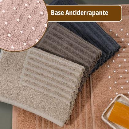 Imagem de 1 Toalha Piso Banheiro Antiderrapante 520g/m2 50x70 Maj Ro