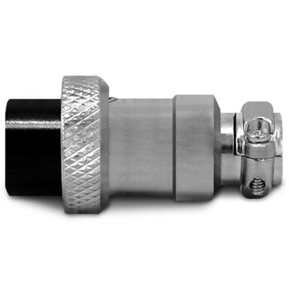 Imagem de 1 tomada conector mike plugue multipolar macho fêmea 8 vias