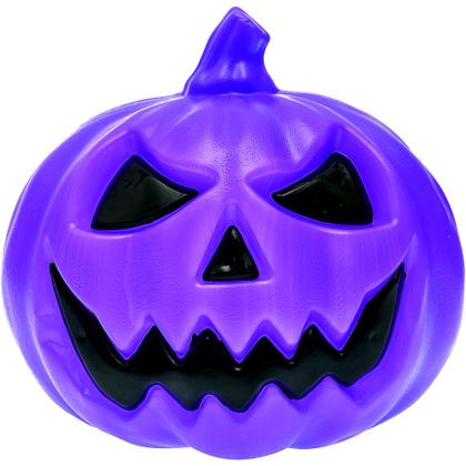 Imagem de 10 Abóbora Roxa 3D Lembrança e Decoração de Mesa Halloween Festa dia Bruxas