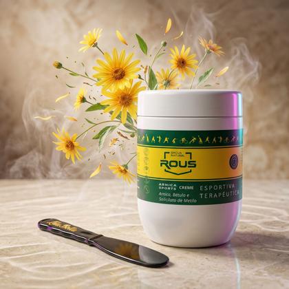 Imagem de 10 Arnica Sports Creme Massagem Esportiva 650G Dagua natural