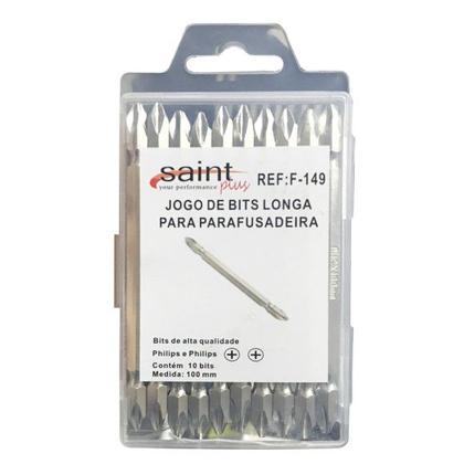 Imagem de 10 Bits Ponta Dupla Philips Longa 100mm Imantada Ph2 - F-149