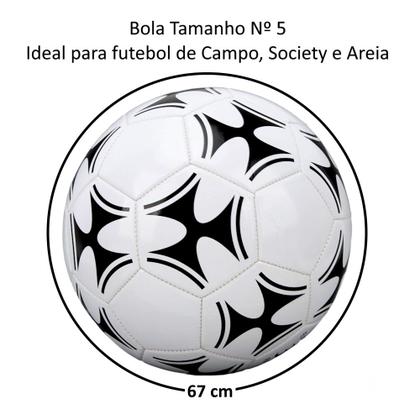 Imagem de 10 Bolas de Futebol Capotão Campo 67cm Atacado Revenda