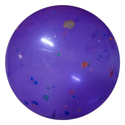Imagem de 10 Bolas De Vinil Confete 21cm Vazia Futebol Colorida