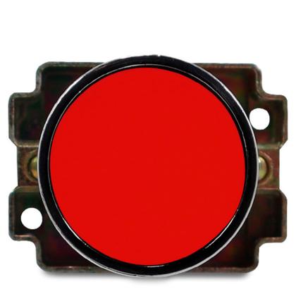 Imagem de 10 botão de impulso ampb6r ou xb2-ba42 vermelho 1nf sibratec