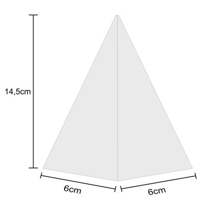 Imagem de 10 Caixa Cone Poderosa Cacheadinha com Aplique 3D