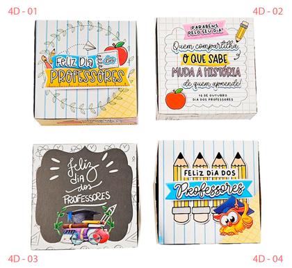 Imagem de 10 caixas 4 doces Especial do Dia dos Professores