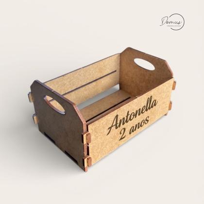 Imagem de 10 Caixotes Personalizados Para Lembrancinhas de Aniversário Casamento Festa Brinde