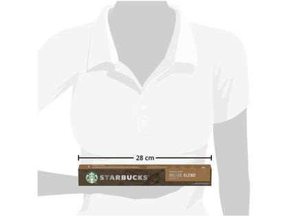 Imagem de 10 Cápsulas Starbucks Nespresso - House Blend Lungo - Cápsula Alumínio
