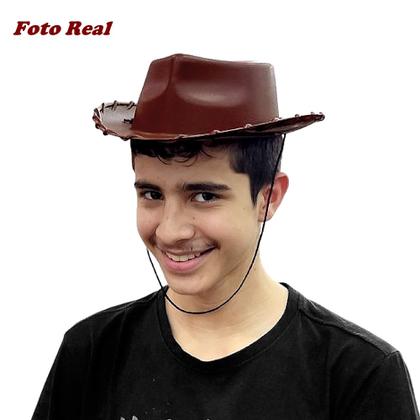Imagem de 10 Chapéus Vaqueiro Cowboy Story Woody Atacado Lembrança Festa Sacola Surpresa