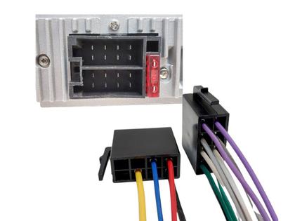 Imagem de 10 Chicote Conector Iso 16 vias Fic Fêmea Universal Atacado