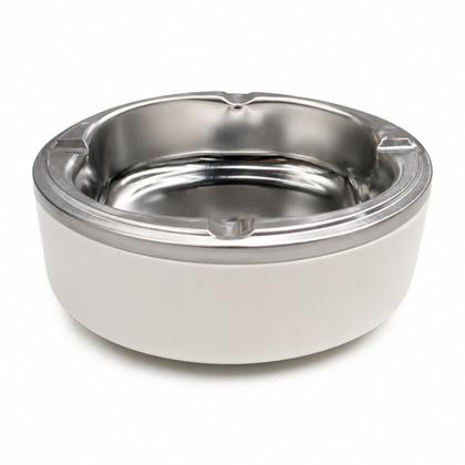 Imagem de 10 Cinzeiros de Metal 11cm Redondo Resistente Luxuoso