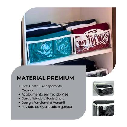 Imagem de 10 Colmeia Organizadora  5  GG + 5 M  para Calça Jeans, Toalhas, Blusas, Lençol, Jaquetas, Camisetas, Blusinhas, Roupas de academia.