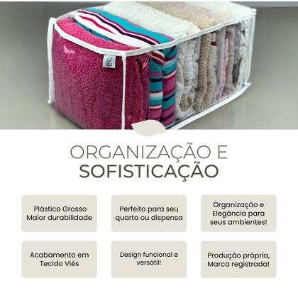 Imagem de 10 Colmeia Organizadora  5  GG + 5 M  para Calça Jeans, Toalhas, Blusas, Lençol, Jaquetas, Camisetas, Blusinhas, Roupas de academia.