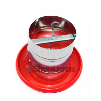 Imagem de 10 Comedouro para Granja Frangos Aves Tubolar Automático 3kg