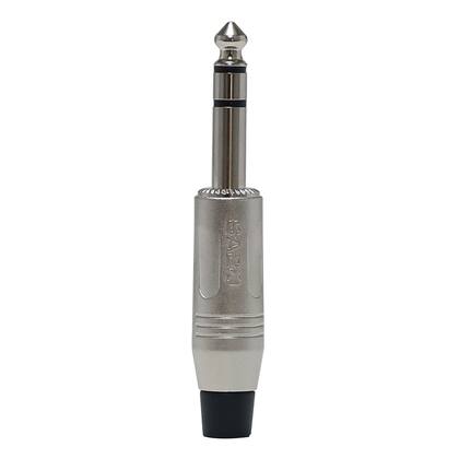 Imagem de 10 Conectores Plug P10 Stereo Ninja Metal Sa2x Santo Angelo