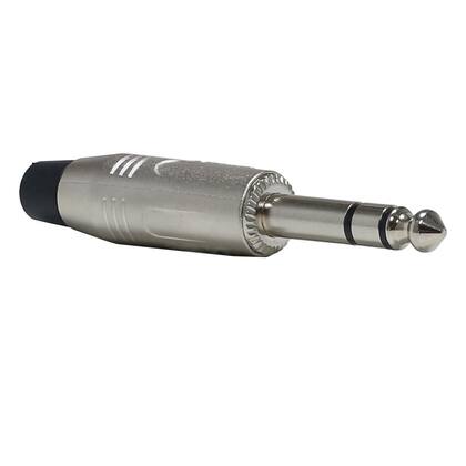 Imagem de 10 Conectores Plug P10 Stereo Ninja Metal Sa2x Santo Angelo