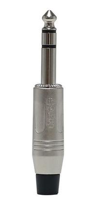 Imagem de 10 Conectores Plug P10 Stereo Ninja Metal Sa2x Santo Angelo