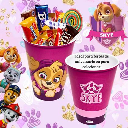 Imagem de 10 Copos Patrulha Canina Festa Infantil Lembrancinha Doces