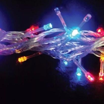 Imagem de 10 Cordao De Pisca-pisca C/100leds Cada Decolativo Natal