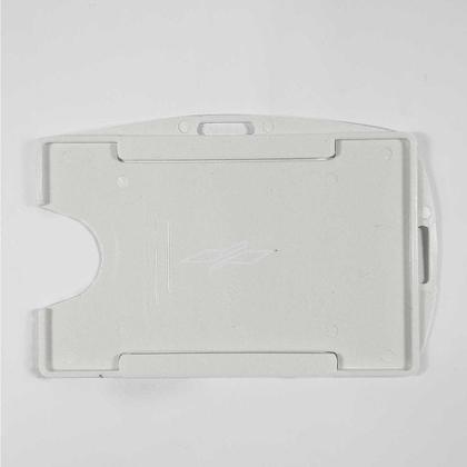 Imagem de 10 Cordões + 10 Protetores de Crachá Branco