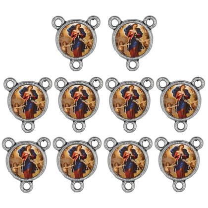 Imagem de 10 Crucifixos + 10 Entremeios Nossa Senhora Desatadora Nos