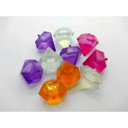 Imagem de 10 Cubos De Gelo Reutilizável Artificial Coloridos