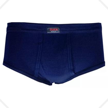 Imagem de 10 Cuecas Click Adulto Slip Tradicional Abertura Helanca 120