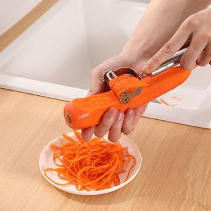 Imagem de 10 Descascador e Ralador De Frutas Legumes em Aço Inox