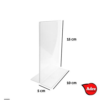 Imagem de 10 Display Acrilico 10x15 T mesa
