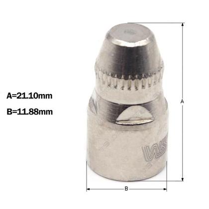 Imagem de 10 Eletrodo 10 Bico Corte 1 Bocal Plasma P80 Cut 60/80/100