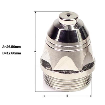 Imagem de 10 Eletrodo 10 Bico Corte 1 Bocal Plasma P80 Cut 60/80/100