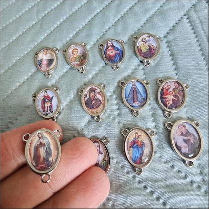 Imagem de 10 Entremeio Nossa Senhora Salete Oval para Montagem Terços
