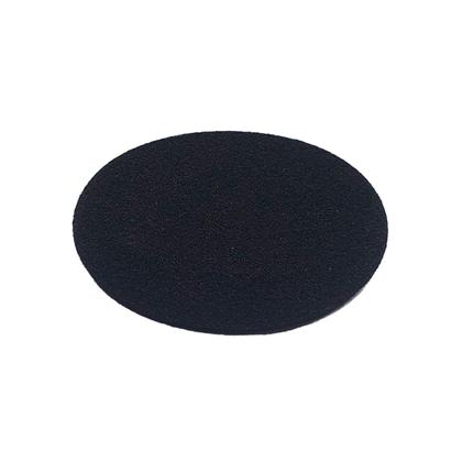 Imagem de 10 Espumas 6cm x 1,5cm Preta Fechada Para Headset Jabra e semelhante CDX003