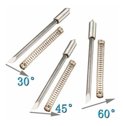 Imagem de 10 Faca Lamina P/ Qualquer Plotter De Recorte  Graphtec Cb09